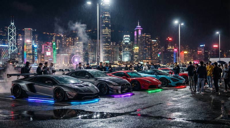 汁付宝视频幕后花絮：深夜车聚